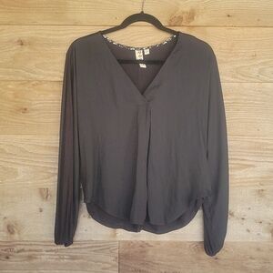 Anthropologie Dolan Left Coast Contessa Top in Black Size XSmall